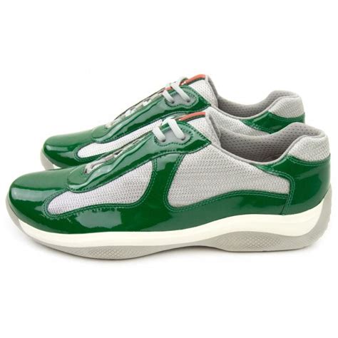 prada green shoe|prada america cup green.